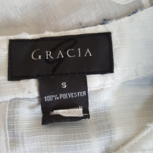 Gracia 100% Polyester small crop top - Picture 13 of 16